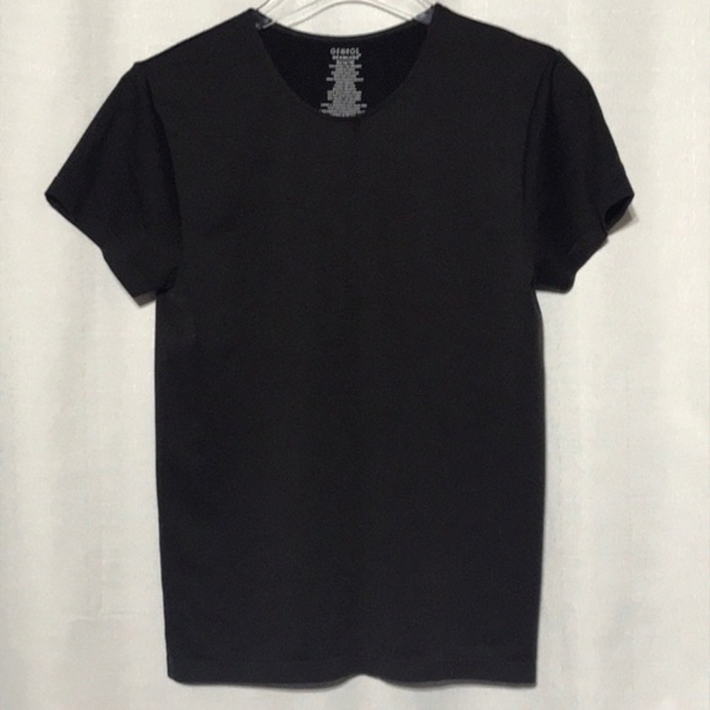 George Men's Black Short Sleeve Tee